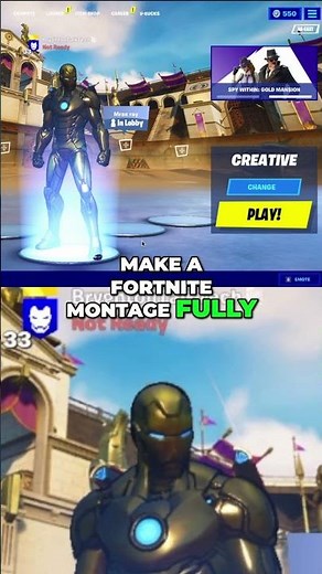 Create a Fortnite Montage: Full Tutorial #shorts