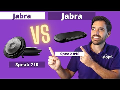 SHOWDOWN Jabra Speak 810 vs Jabra Speak 710 Speakerphones - MIC & SPEAKER TEST!