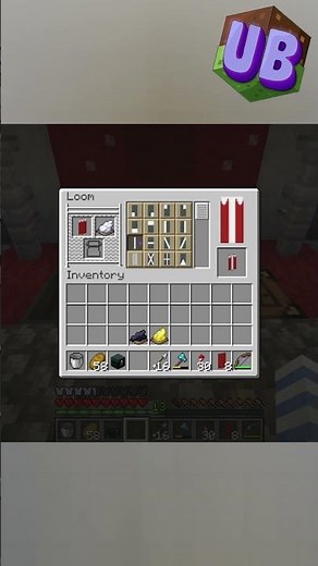 UB Santa Minecraft Banner #minecraftshorts #minecraft #minecraftgameplay