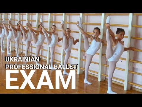 PROFESSIONAL UKRAINIAN BALLET Floor Barre EXAM 🔥 Angelina Chygryna | Class 3 (2021)