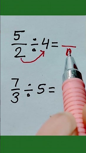 Math Easy for Beginners – Fraction Division #maths #mathematica #mathematics #mathstricks #education