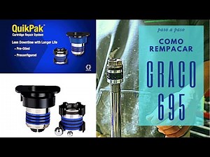 REPARACIÓN DE GRACO 695 Repacking kit Quick Pak