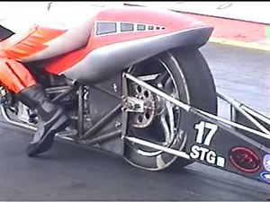 Yamaha RD350 based two stroke dragbike