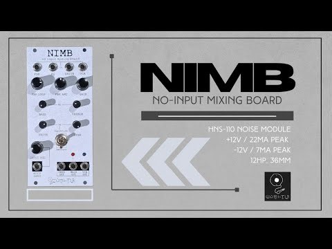 HNS-110 NIMB [No-Input Mixing Board | Eurorack Noise | Modular Synth
