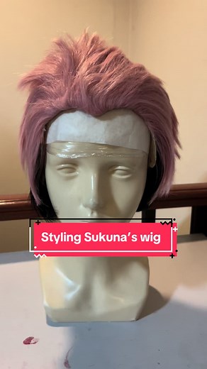 Sukuna Cosplay Wig Styling: How to Create a Fake Hairline