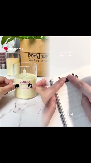 Print candle labels with Phomemo M110 label maker! #phomemo #label
