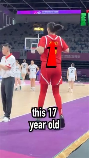 Zhang Ziyu is a literal CHEAT CODE 🇨🇳😱 #ZhangZiyu #basketball #China @followers #reelsvideoシ #reelsviralシ #reelsfbシ | Sports Unlimited