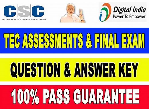 CSC TEC Exam Question Answer Key 2021 – 100% Pass Guarantee