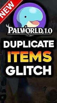 👉 Palworld 1.0: DUPLICATE ANY ITEM 🤯