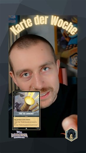 Karte der Woche: Fire the Cannons! 💥#Disneylorcana #tcg #gaming #explore