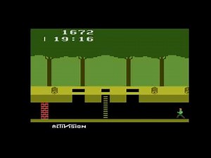 Pitfall! (1982) - Atari 2600 Gameplay