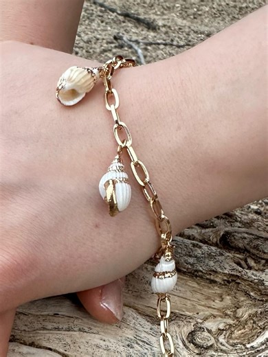 Mermaid Sea Shell Bracelet - Etsy