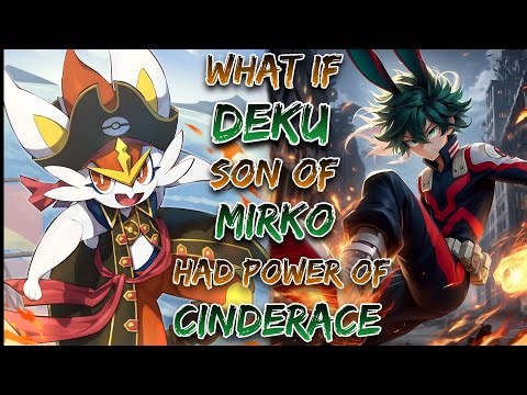 What If Deku Son Of Mirko Had Power Of Cinderace!? | Part 1