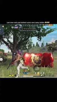 Last zone varku ala bratheki vunna nano nakey telidhu 😂😂😂 #freefiretelugushorts