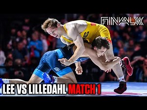 57kg - Spencer Lee vs Luke Lilledahl | 2025 Final X Round 1