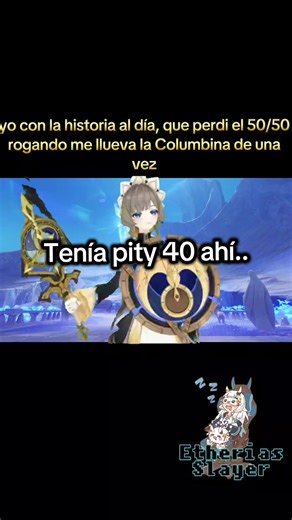 ya Columbina, deja de hacerme sufrir :'c, ya van como 11 videos que grabó cuando tiro cada tiro para grabar cuando me sales y no quieres :'v #genshinimpact #columbinagenshinimpact #gacha #character #meme