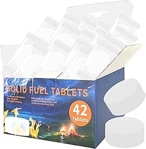 Amazon.com: LANXUANR Solid Fuel Tablets Fire Starter for Fireplace, for Indoor and Outdoor use, for Campfires, BBQ, Fire Starters for Grill and Wood Stove - Firelighters : Sports & Outdoors