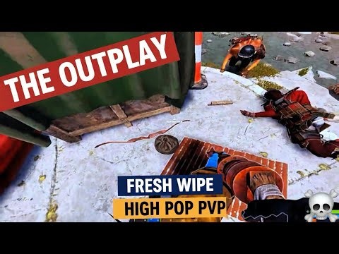 Winning Every Fight on High Pop (Rust Outplay)