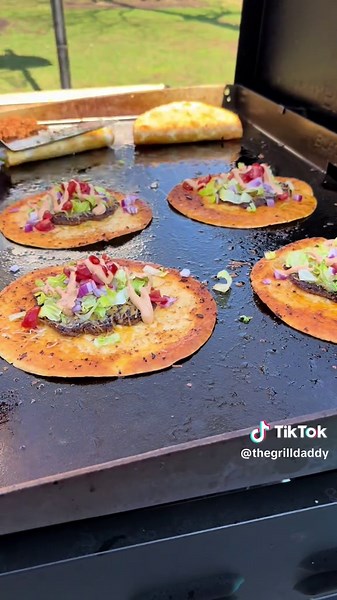 Delicious Smash Tacos Recipe on the Blackstone Griddle
