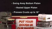 DoughXpress: DXE Electromechanical Automatic Pizza Dough Press Video | WebstaurantStore
