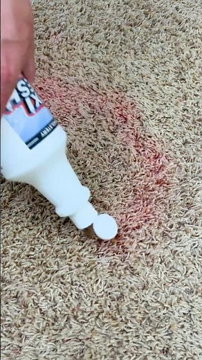 How to remove red carpet stain #professionalcleaners #stainremoval