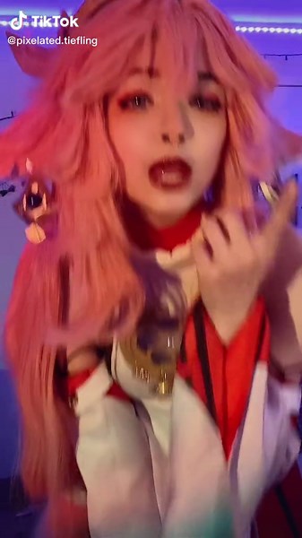 guys i haven’t used tiktok in months why are all the editing buttons different :// #yaemiko#genshinimpact#genshincosplay#yaemikocosplay