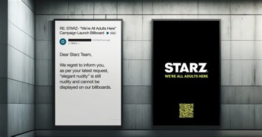 Starz New Adult-Focused Marketing Is Not Family Friendly