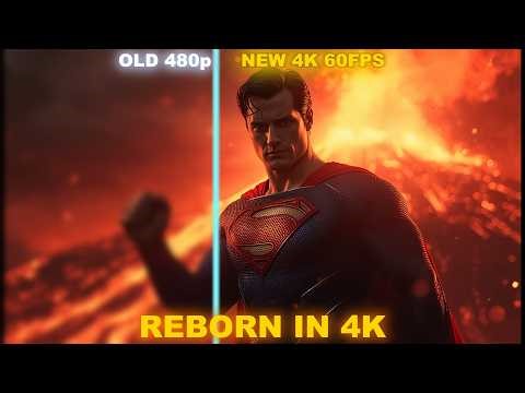 EP08 | Superman (1942) 4K 60FPS Restoration - Volcano