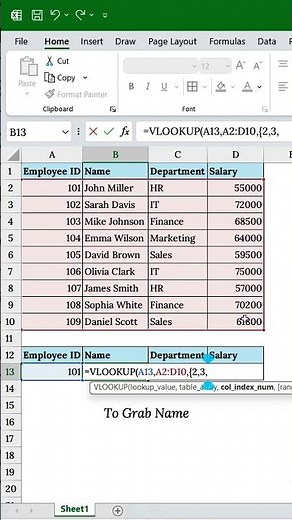 Excel Hack: Pull Multiple Details with ONE Lookup in Seconds!