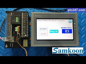 Samkoon HMI & PLC Omron "Communication" Tutorial