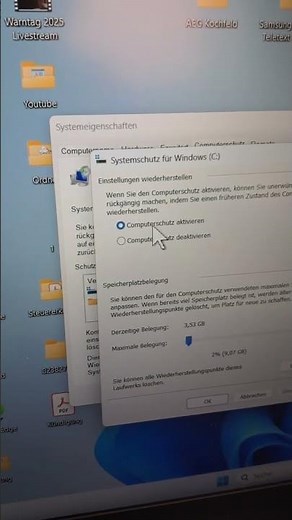 Create a Windows 11 restore point! #windows #computer #pchacks #windowstricks #windows11