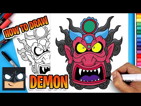 How to Draw a Demon | K Pop Demon Hunters