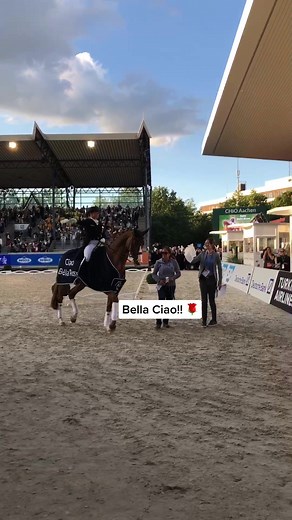 Isabell Werth's Bella Rose Retirement Celebration at Deutsche Bank Stadium