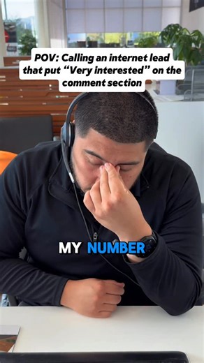 Your Favorite Salesman on Instagram: "Gotta love those internet leads ☎️ #carsales #carsalesman #cardealership #dealership #sales"
