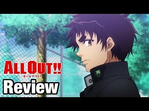 Awesome NEW Rugby Anime - ALL OUT!! Episode 1 Review 全く！！
