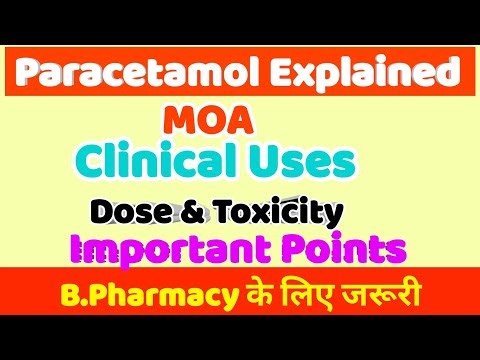 Paracetamol MOA + Toxicity + NAC | Full Pharmacology Explained || B Pharmacy Must Watch || MOA Class