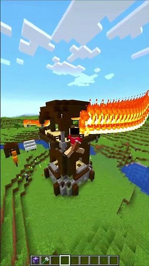 Fire Dragon Minecraft Command