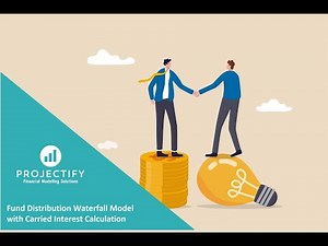 Fund Distribution Waterfall Model with Carried Interest Calculation