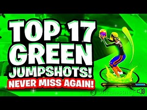 UNSTOPPABLE TOP 17 BIGGEST GREEN WINDOW JUMPSHOTS NBA2K26 BOTH GEN! BEST JUMPSHOT NBA 2K26