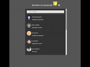 Desarrollando un Buscador con JavaScript en tiempo REAL