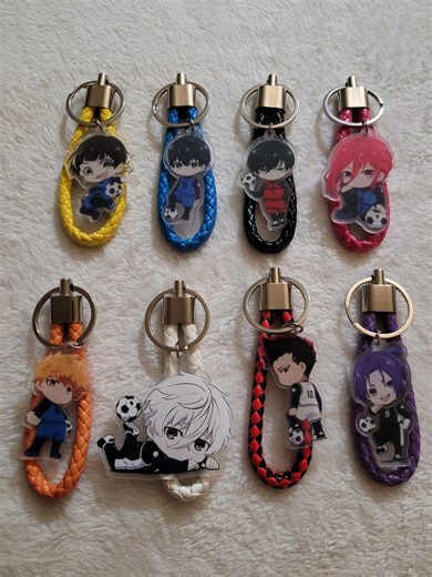Blue Lock Anime Keychains - Etsy