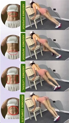 Abs Workout for Women Using a Chair 🔥