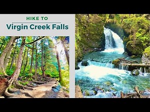 Hiking Virgin Creek Falls Trail, Girdwood | Alaska Travel Vlog
