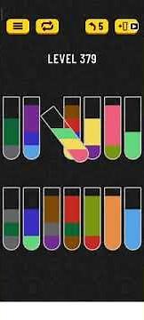 water sort puzzle - level 379