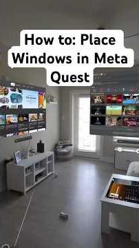 How will you customize your mixed reality space? #xr #metaquest3 #multitasking #tutorial #vr