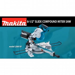 Here's another look at the Makita 8-1/2" Slide Compound Miter Saw, the most compact in the category. It’s powered by a direct drive motor so you get smoother start-ups and constant power – with no belts to slip or replace. Ideal for contractors who require consistent cutting performance and superior jobsite-to-jobsite portability. #MakitaUSA #LS0815F #Compact #Woodworking | Makita Tools USA
