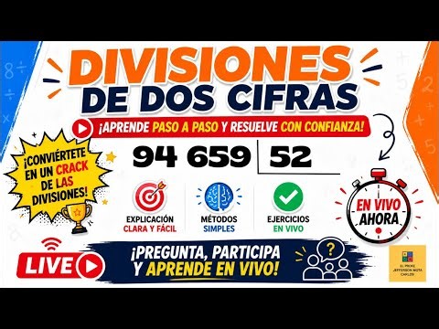 Divisiones de 2 cifras - Parte 1 - 2026
