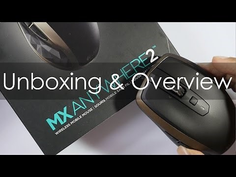 Logitech MX Anywhere 2 Mouse Unboxing & Overview