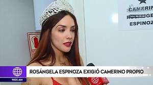 61K views · 973 reactions | ¡PIERNA EN ALTO! Rosángela Espinoza retornó a "EEG" de manera sorpresiva y dejó con la boca abierta a todos con sus exigencias, como un camerino propio y la desinfección de este. Encuentra más notas del programa AQUÍ ► https://bit.ly/3QbiY5o Mira el programa completo de #MásEspectáculos en América tvGO ► https://bit.ly/mesfbtvgo | Esto es Guerra Perú | Facebook
