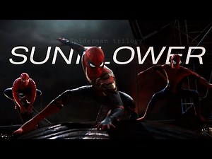 SPIDERMAN TRILOGY - Sunflower I Tom Holland | Andrew Garfield |Tobey Maguire